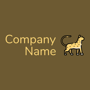 Cheetah on a Shingle Fawn background - Animais e Pets