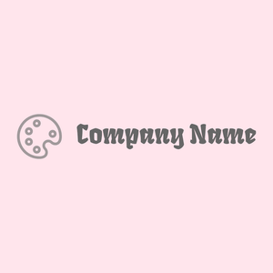 Color palette logo on a Lavender Blush background - Enfant & Garderie