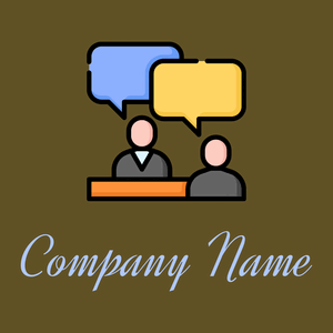 Black Consulting on a Bronze Olive background - Zakelijk & Consulting