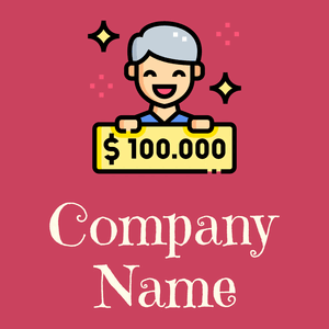 Winner logo on a Mandy background - Juegos & Entretenimiento