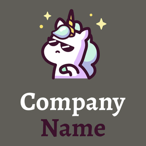 Unicorn logo on a Storm Dust background - Limpeza & Manutenção