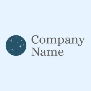 Space logo on a Alice Blue background - Abstrato