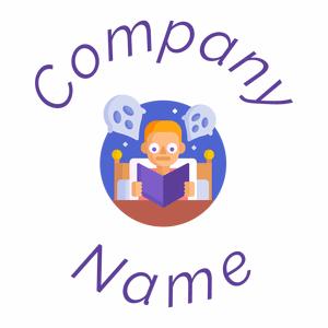 Horror logo on a White background - Abstracto