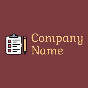 Clipboard logo on a Stiletto background - Negócios & Consultoria