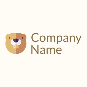 Maize Beaver on a Floral White background - Tiere & Haustiere