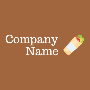 Kebab logo on a Desert background - Comida & Bebida