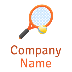 Tennis logo on a White background - Juegos & Entretenimiento