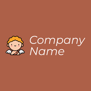 Cupid logo on a Tuscany background - Partnervermittlung