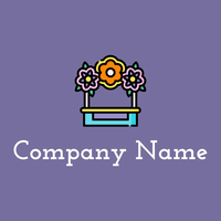Stand logo on a Deluge background - Domaine de l'agriculture