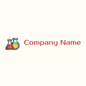 Chemistry on a Floral White background - Industriel