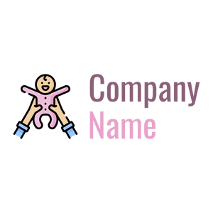 Baby on a White background - Enfant & Garderie