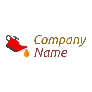 Car oil logo on a White background - Abstracto