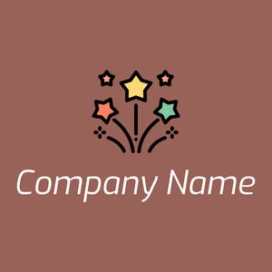 Fireworks logo on a Au Chico background - Entretenimento & Artes