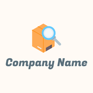 Package logo on a Seashell background - Abstracto
