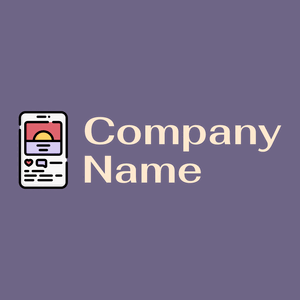 Instagram post logo on a Kimberly background - Abstrato