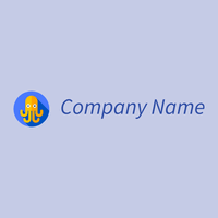 Kraken logo on a Periwinkle background - Dieren/huisdieren