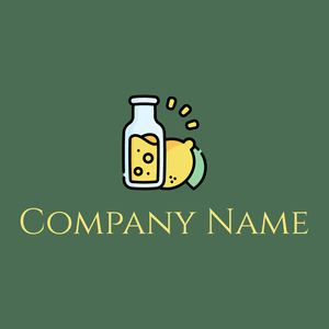 Lemonade logo on a Como background - Comida & Bebida
