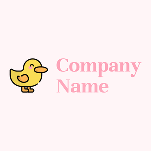 Dandelion Duck on a Lavender Blush background - Animales & Animales de compañía