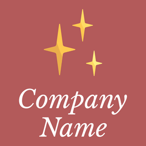 Sparkles logo on a Blush background - Abstrait