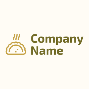 Empanada logo on a Floral White background - Eten & Drinken