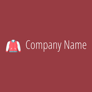 Varsity Jacket logo on a Mexican Red background - Mode & Beauté