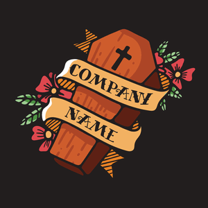 coffin tattoo logo - Entretenimento & Artes