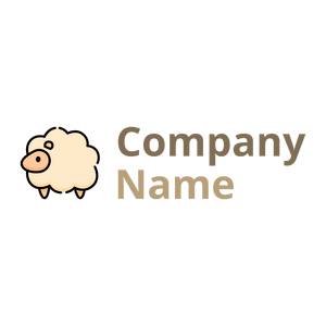 Sheep logo on a White background - Agricultura