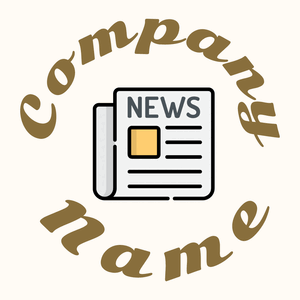 Newspaper on a Floral White background - Domaine des communications