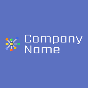 Node logo on a Havelock Blue background - Negócios & Consultoria