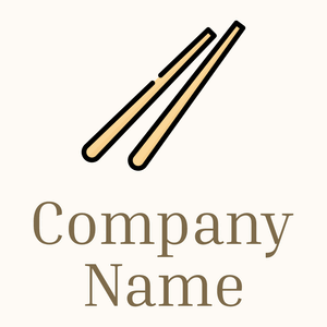 Chopsticks on a Floral White background - Nourriture & Boisson