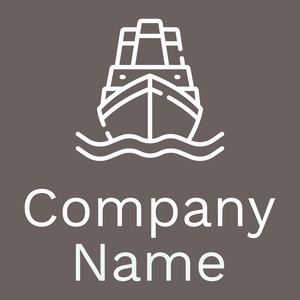 Cargo boat logo on a Zambezi background - Animales & Animales de compañía