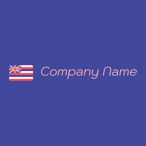 Hawaii logo on a Blue Gem background - Viajes & Hoteles