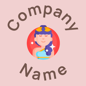 Aphrodite logo on a Cherub background - Religion et spiritualité
