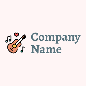 Guitar on a Snow background - Arte & Intrattenimento