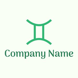 Gemini logo on a Ivory background - Abstracto