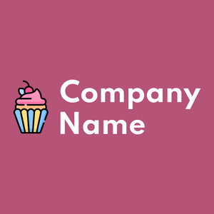 Cupcake on a Royal Heath background - Alimentos & Bebidas