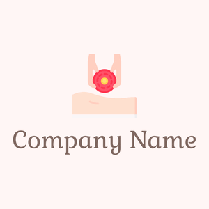 Back Reiki logo on a Snow background - Abstracto