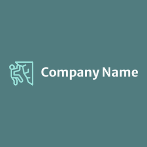 Climbing logo on a Breaker Bay background - Ecologia & Ambiente