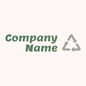 Recycle logo on a Snow background - Ecologia & Ambiente