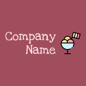 Ice cream logo on a Cadillac background - Comida & Bebida