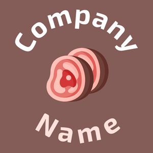 Your Pink Sirloin steak on a Rose Taupe background - Animali & Cuccioli