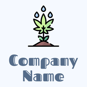 Cultivation logo on a Alice Blue background - Medical & Farmacia