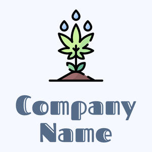 Cultivation logo on a Alice Blue background - Medicina & Farmacia