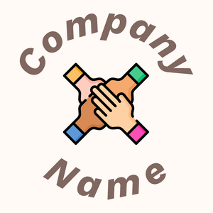 Help logo on a Seashell background - Abstrait