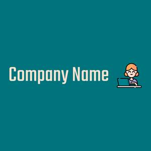 Worker logo on a Surfie Green background - Negócios & Consultoria