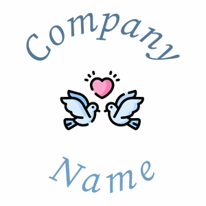 Dove logo on a White background - Abstrait