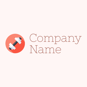 Weight logo on a Snow background - Sport