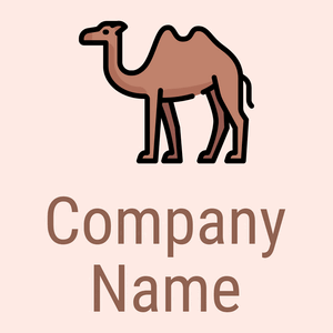 Camel on a Misty Rose background - Tiere & Haustiere