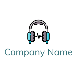 Black Headphone on a White background - Arte & Intrattenimento