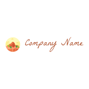 Lemon Chiffon Grand canyon on a White background - Landschapsarchitectuur